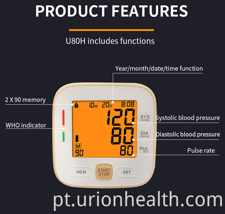 fully automatic blood pressure monitor